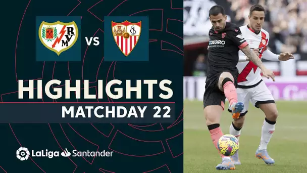 Resumen de Rayo Vallecano vs Sevilla FC (1-1)