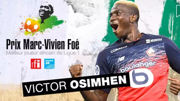 Victor Osimhen remporte le prix Marc-Vivien Foé 2020 !