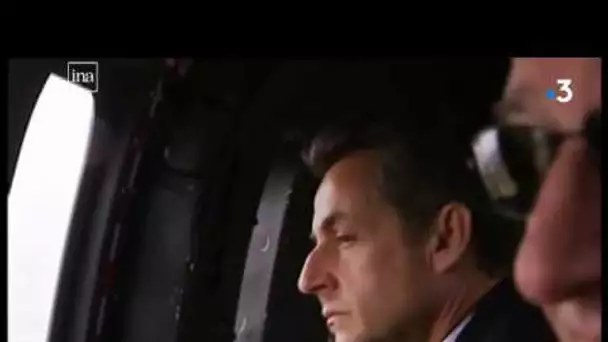 Tempête Xynthia : visite de Nicolas Sarkozy (INA - 01/03/10)