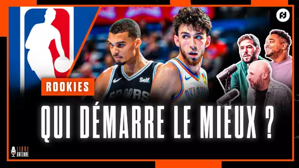 Wembanyama, Holmgren, Henderson : quel rookie NBA démarre le mieux ?