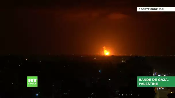 L'armée israélienne bombarde le sud de la bande de Gaza