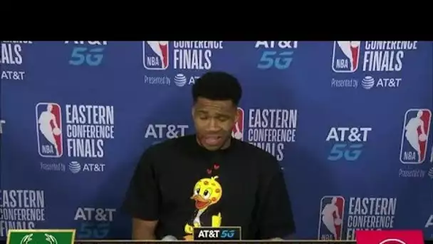 Giannis on The Bucks Going Up 2-1! 👀 | Post game Press Conference