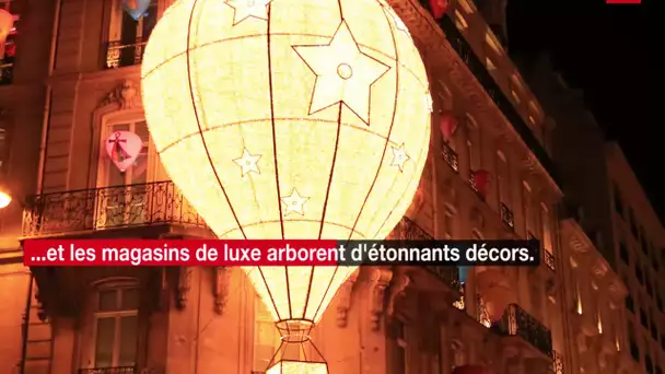 Paris illuminé pour les fêtes de fin d’année