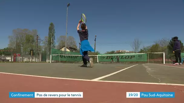 Sport : malgré les restrictions, le tennis peut continuer en Béarn