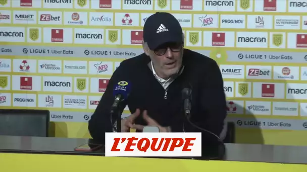 Foot - OL : Laurent Blanc : « Si on veut remonter en haut, il va falloir gagner des matches »
