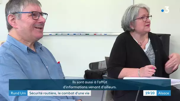 Alsace : Sécurité routière, le combat d'une vie pour Monique Fritz