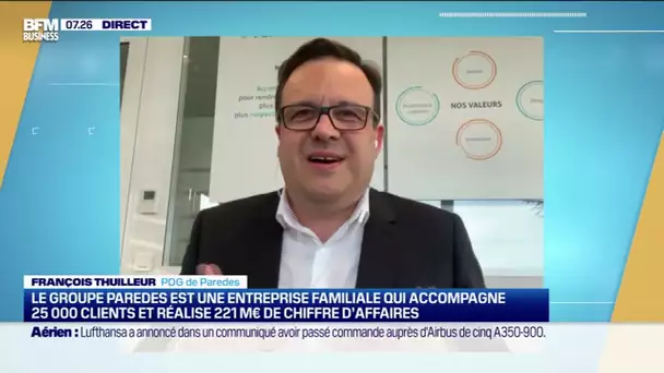 François Thuilleur (Paredes) : Le groupe Paredes va verser une prime de 3 300€ à ses 600 salariés
