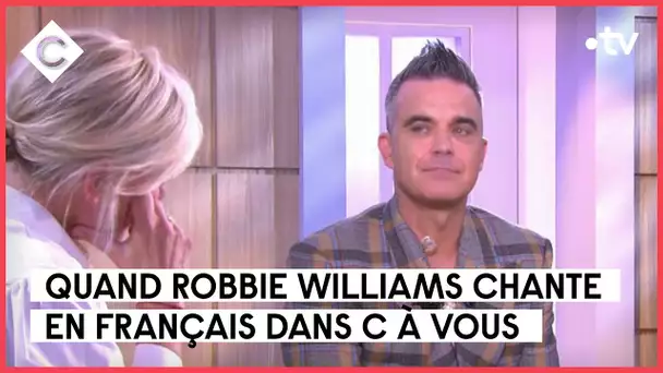 Le champion de l'auto-détestation ? Robbie Williams est dans C à vous - 12/09/2022