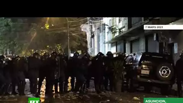 Paraguay : violents affrontements entre policiers et manifestants contre les mesures anti-Covid