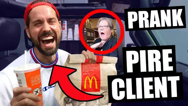 JE SUIS LE PIRE CLIENT AU DRIVE (PRANK) - HUBY