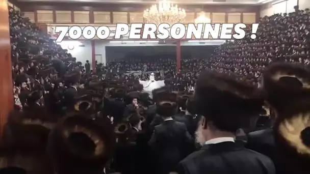 Plusieurs milliers de personnes sans masque ont assisté à ce mariage dans une synagogue de New Yor