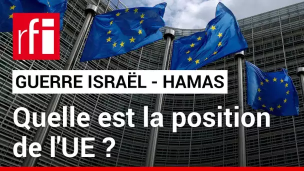 Israël/Hamas : l’Union européenne dit « non au blocus » de Gaza • RFI
