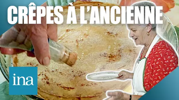 Les crêpes d'antan et l'omelette au lard de Simone 🥞 🍳 | Archive INA