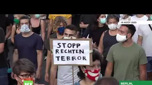 «Tous ensemble contre le fascisme» : rassemblement antiraciste à Berlin