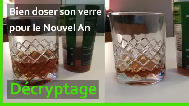 Comment bien doser son verre pour le Nouvel An