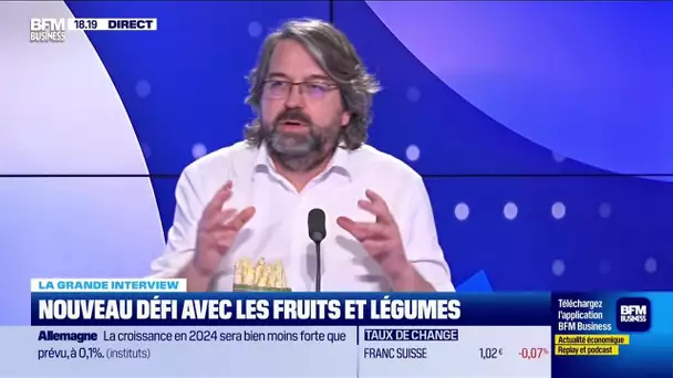 Nicolas Chabanne (C'est qui le Patron ?!) : Nouveau défi avec les fruits et légumes