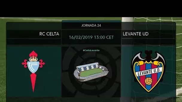 Calentamientos RC Celta vs Levante UD