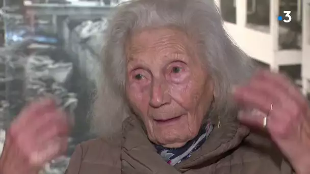 Rescapée d'Auschwitz, Jacquelin Teyssier témoigne