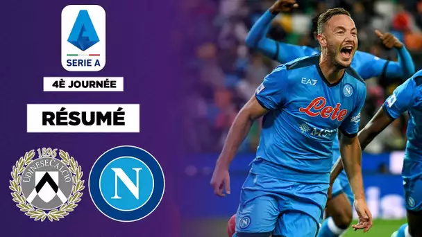 Résumé : Un Napoli spectaculaire écrase l'Udinese