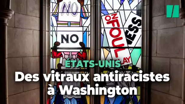 À Washington, une cathédrale remplace ses vitraux pro-Confédération par une œuvre antiraciste