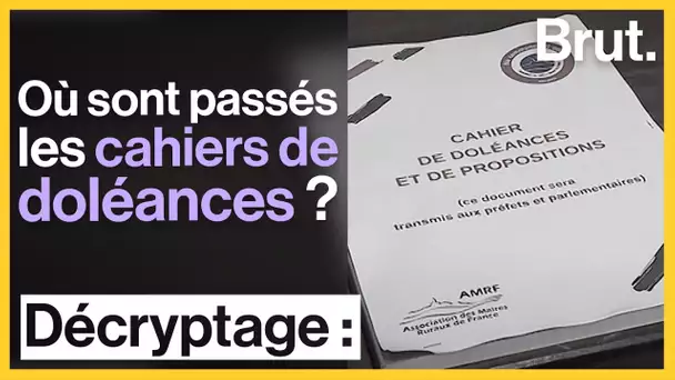 Où sont passés les cahiers de doléances ?