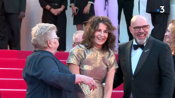 #Cannes2021 - La montée des marches du film de Valérie Lemercier "Aline"
