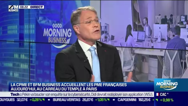 François Asselin (CPME) : La CPME et BFM Business accueillent les PME françaises