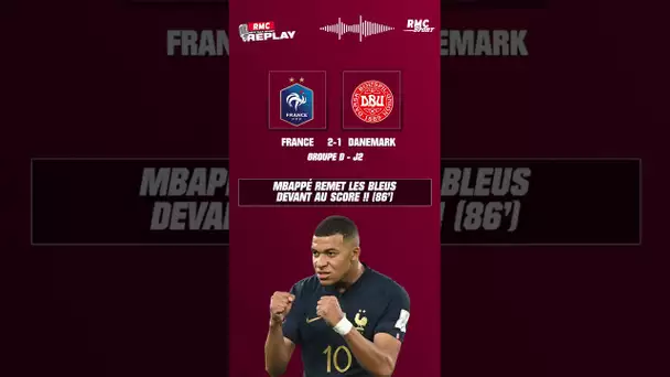 France - Danemark : Le doublé pour Mbappé !