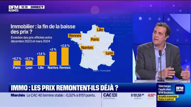 Brice Cardi (L'Adresse) : Immo, les prix remontent-ils déjà ?