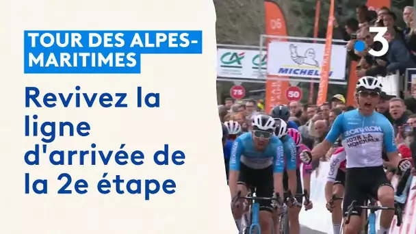 Le Tour des Alpes-Maritimes 2024 : revivez la ligne d'arrivée de la 2e étape