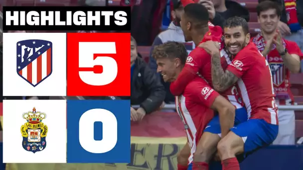 ATLÉTICO DE MADRID 5 - 0 UD LAS PALMAS | RESUMEN LALIGA EA SPORTS