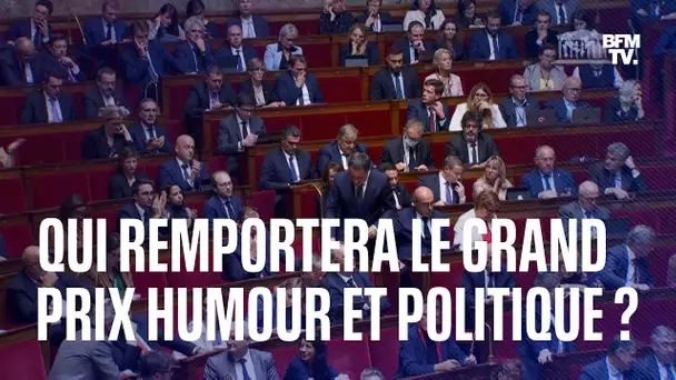 Qui remportera le Grand Prix humour et politique cette année ?