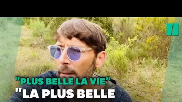 Laurent Kerusoré en larmes pour la fin de "Plus Belle la vie"