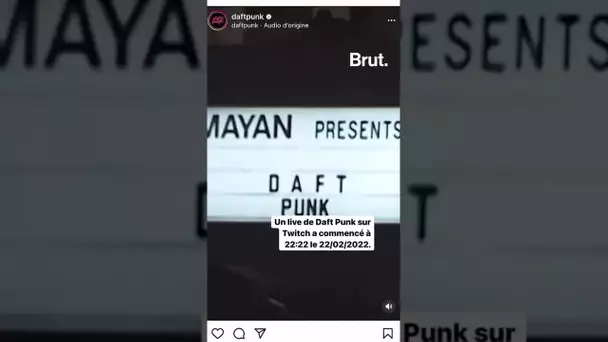 Pourquoi Daft Punk est revenu sur les réseaux sociaux