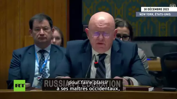 🇷🇺  Au Conseil de sécurité, la Russie fustige les « méthodes terroristes » de l'Ukraine