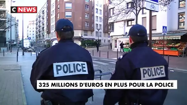 325 millions d'euros en plus pour la police