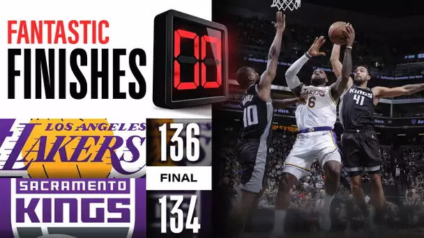 WILD Finish in Final 2:21 Lakers vs Kings | January 7, 2023