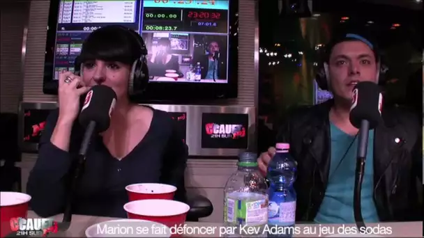 Marion se fait défoncer par Kev Adams au jeu des sodas - C&#039;Cauet sur NRJ