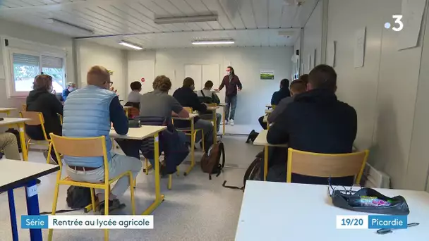 Rentrée au lycée agricole du Paraclet à Cottenchy (80)