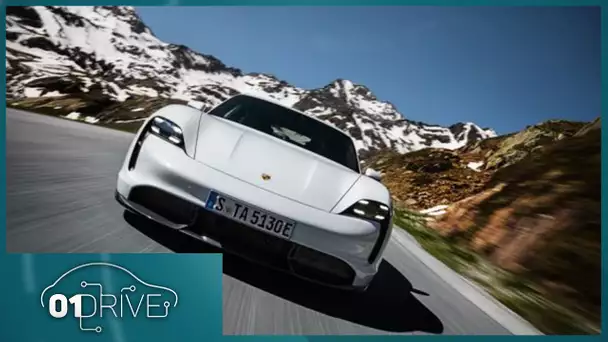 01Drive #08 : On a testé la nouvelle Porsche 100% électrique