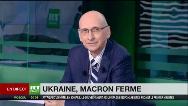 Ukraine : «Comme Zelensky, Macron est dans une démarche de spectacle»