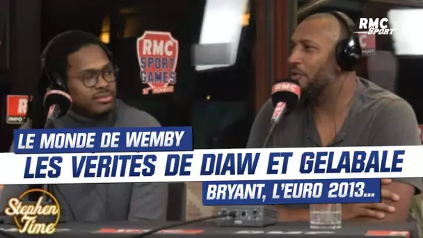 Basket: Wembanyama, Bryant, l'Euro 2013, les vérités de Diaw et Gelabale