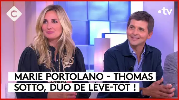 Thomas Sotto & Marie Portolano : matins bonheur - C à Vous - 18/09/2023
