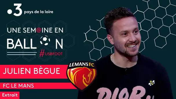 Julien Bègue, attaquant du Mans FC évoque le derby contre Laval