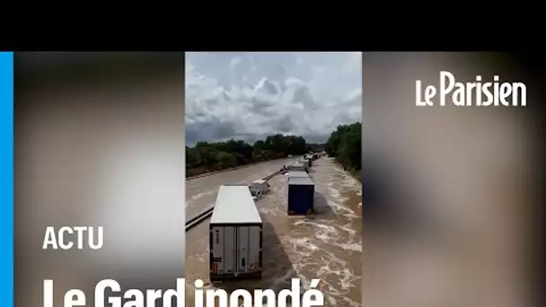 Le Gard frappé par de violentes inondations