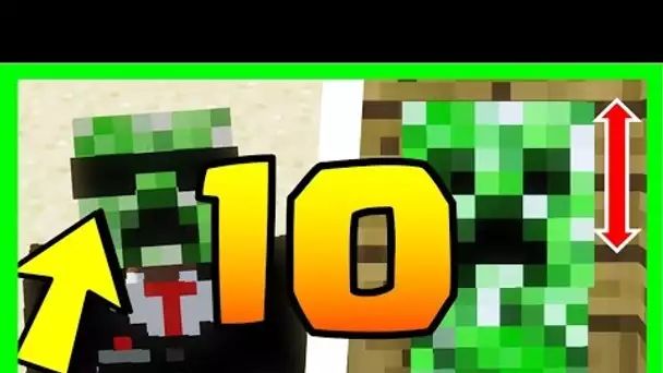 10 CHOSES QUE TU NE SAIS PAS SUR LE CREEPER MINECRAFT !