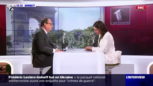 Hollande  : "Oui, Emmanuel Macron devrait aller à Kiev".