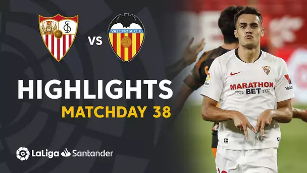 Highlights Sevilla FC vs Valencia CF (1-0)
