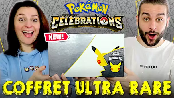 ON OUVRE LE COFFRET POKEMON LE PLUS RARE CELEBRATIONS 25 ANS : COFFRET ULTRA PREMIUM ULTIMATE GIFT !