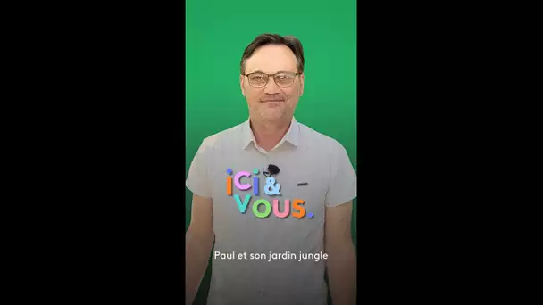 Paul William a créé son jardin tropical